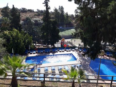 bazena najinega hotela v Cordobi