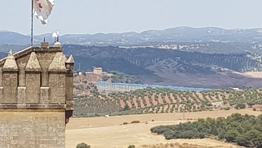 pogled z Castillo de Almodóvar del Río