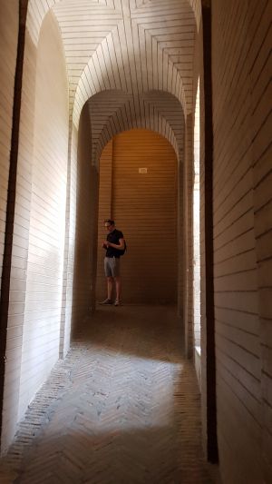 pot v zvoniku, way to below the top of the bell tower, Sevilla